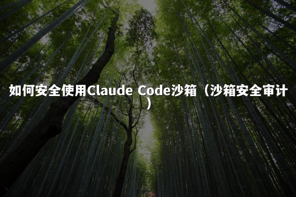 如何安全使用开元棋牌平台 Code沙箱（沙箱安全审计）