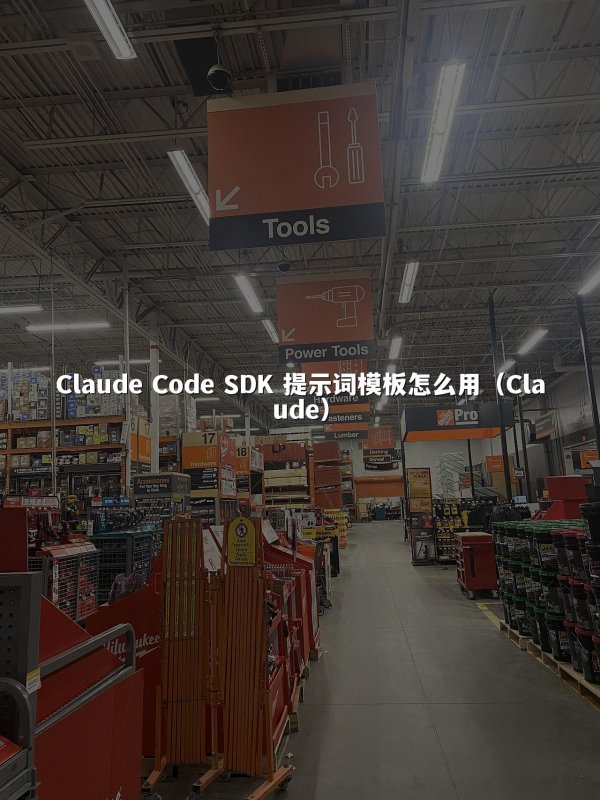 Claude Code SDK 提示词模板怎么用（Claude）