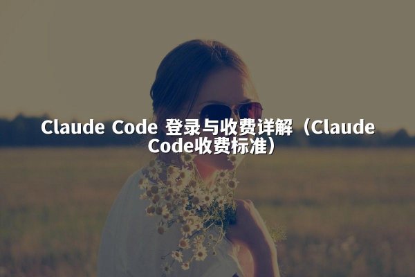 Claude Code 登录与收费详解（Claude Code收费标准）