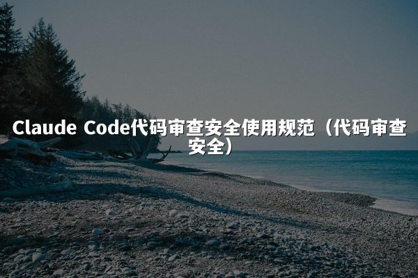 Claude Code代码审查安全使用规范（代码审查安全）