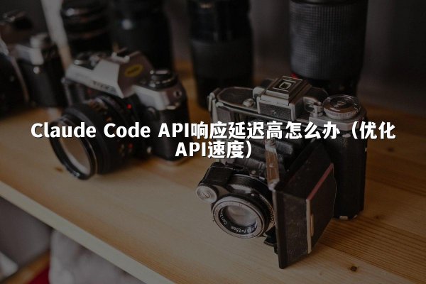 Claude Code API响应延迟高怎么办（优化API速度）