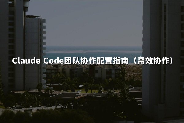Claude Code团队协作配置指南（高效协作）