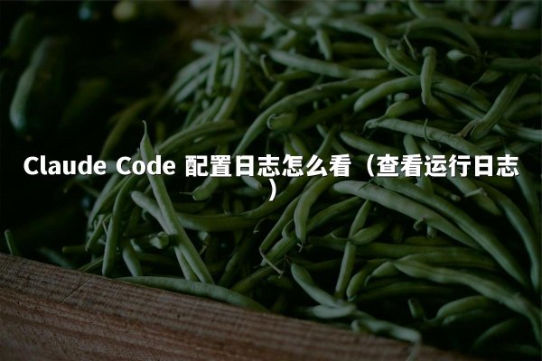 Claude Code 配置日志怎么看（查看运行日志）