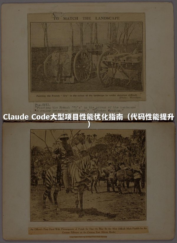 Claude Code大型项目性能优化指南（代码性能提升）