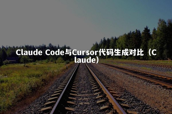 Claude Code与Cursor代码生成对比（Claude）
