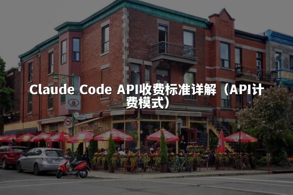 Claude Code API收费标准详解（API计费模式）