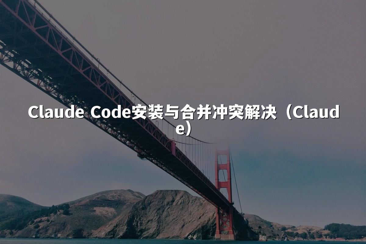 Claude Code安装与合并冲突解决（Claude）
