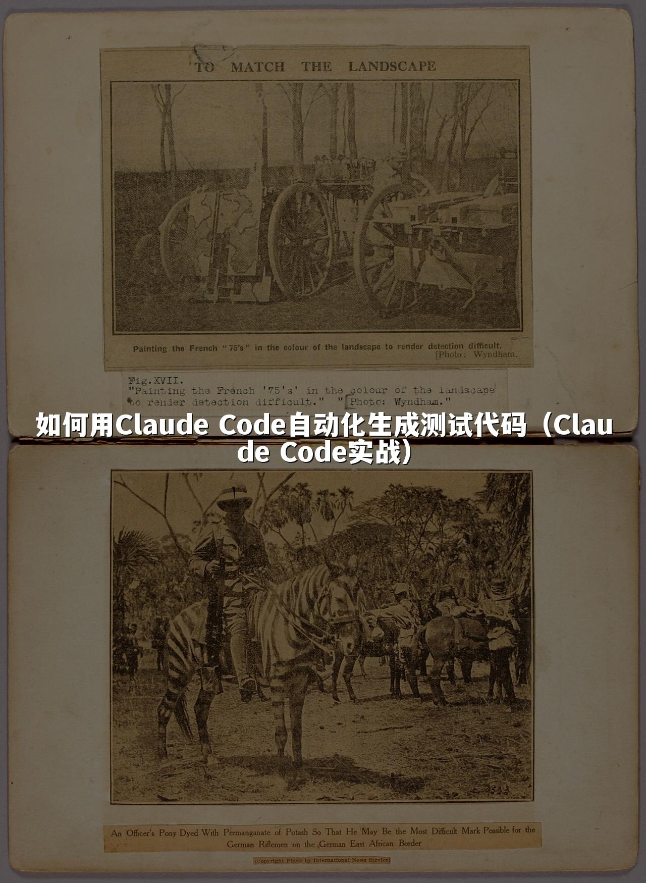如何用Claude Code自动化生成测试代码(Claude Code实战)
