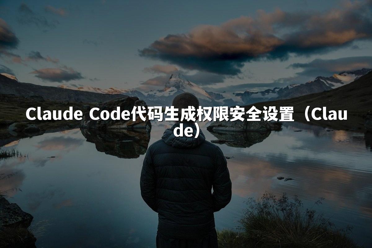 Claude Code代码生成权限安全设置（Claude）