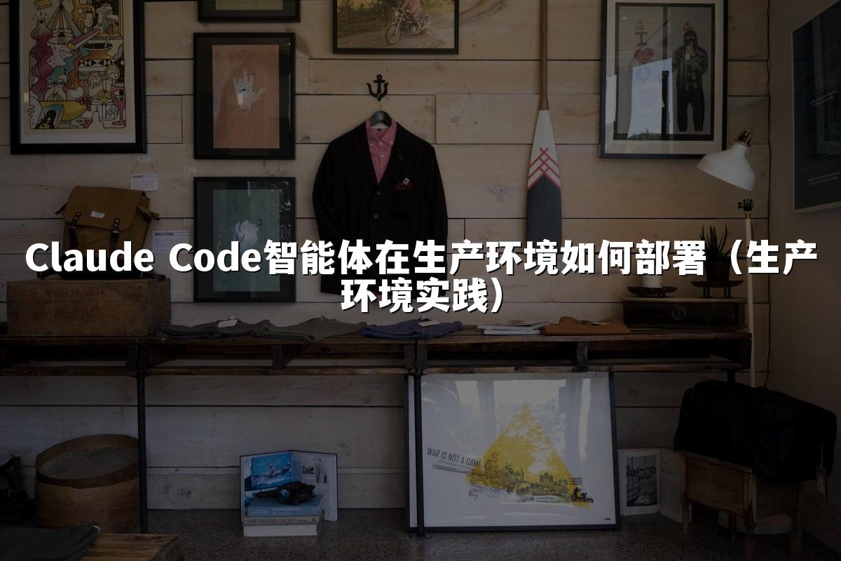 Claude Code智能体在生产环境如何部署（生产环境实践）