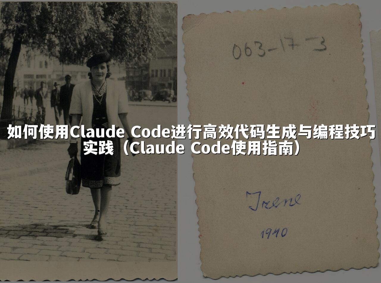 如何使用Claude Code进行高效代码生成与编程技巧实践(Claude Code使用指南)