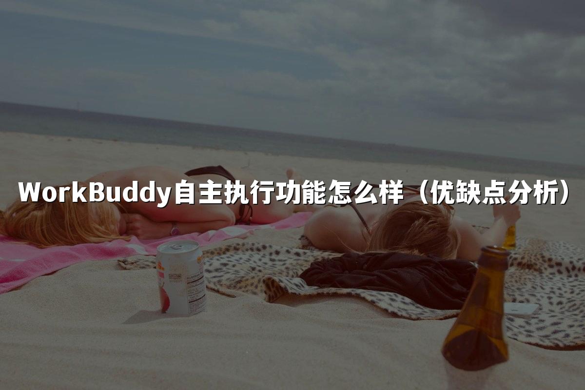 WorkBuddy自主执行功能怎么样（优缺点分析）