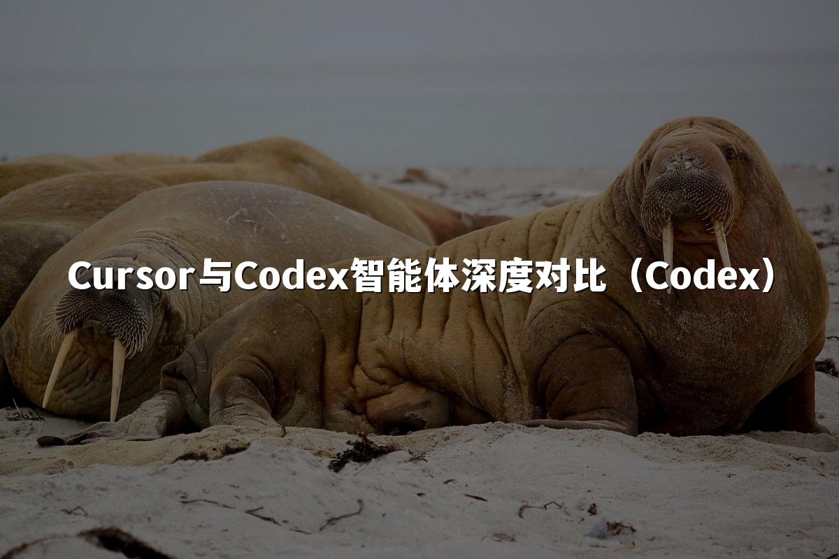 Cursor与Codex智能体深度对比（Codex）