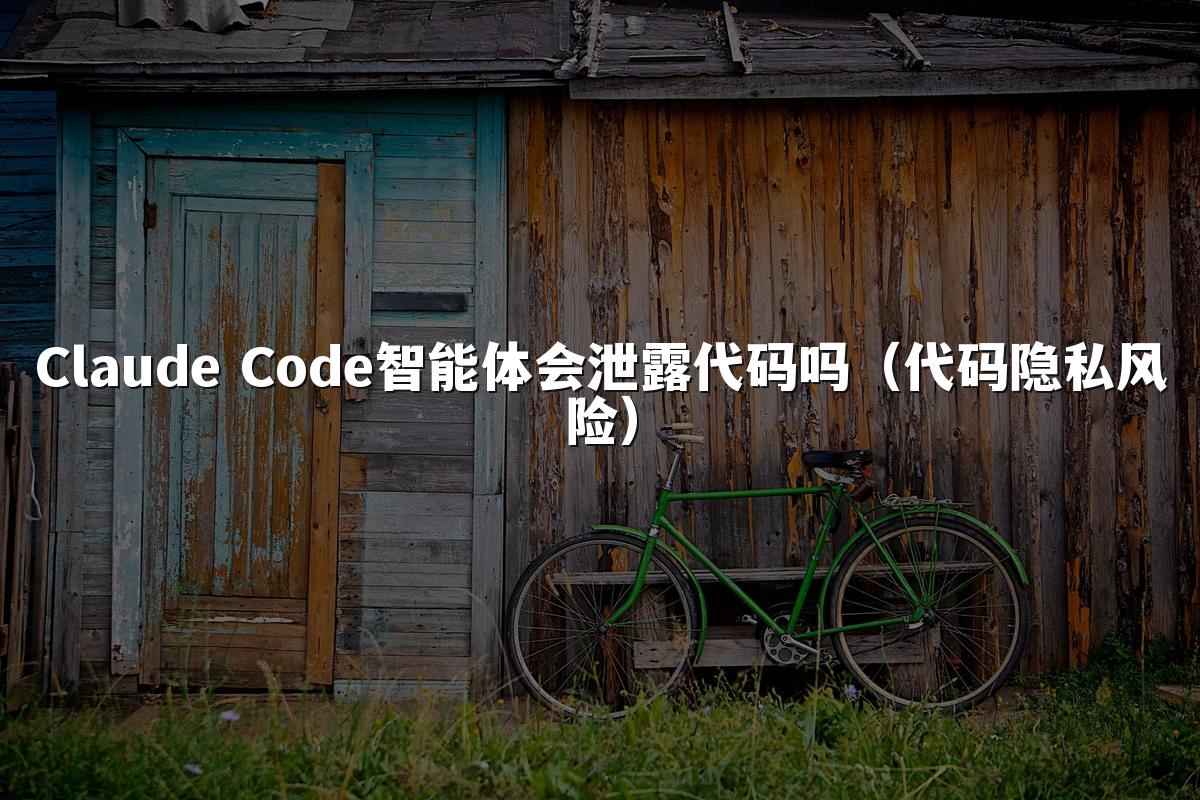 Claude Code智能体会泄露代码吗(代码隐私风险)