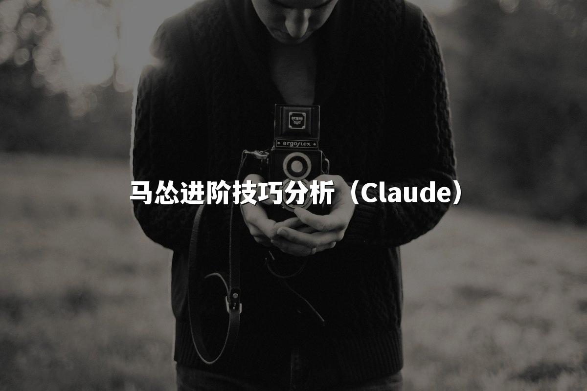 马怂进阶技巧分析（Claude）