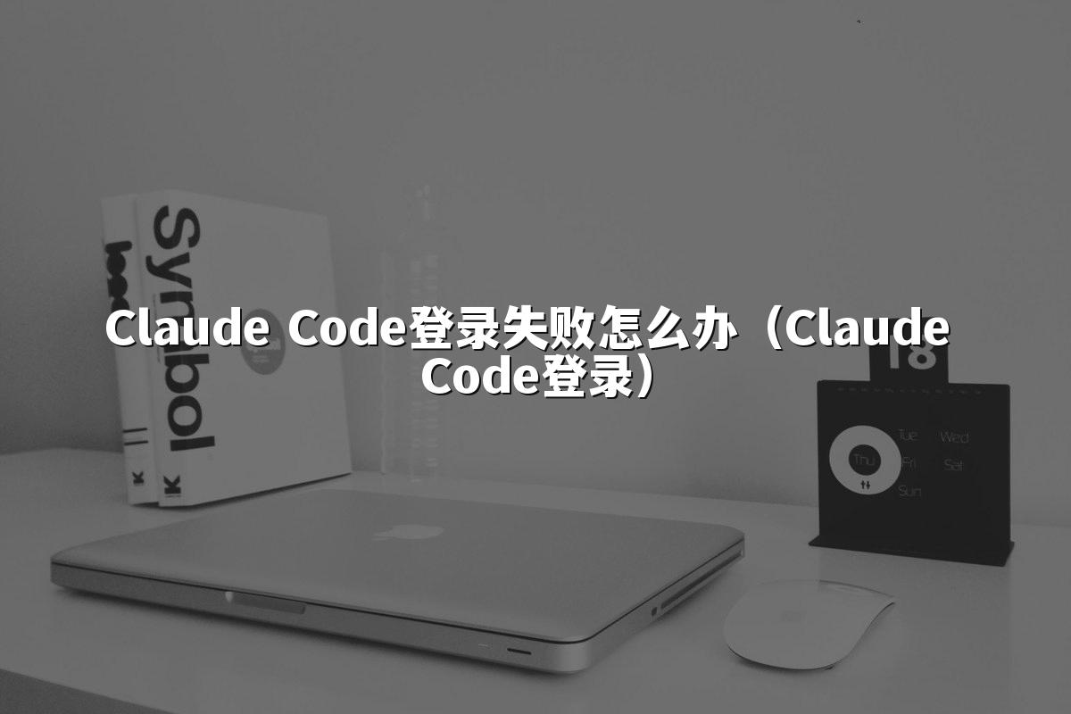 Claude Code登录失败怎么办(Claude Code登录)