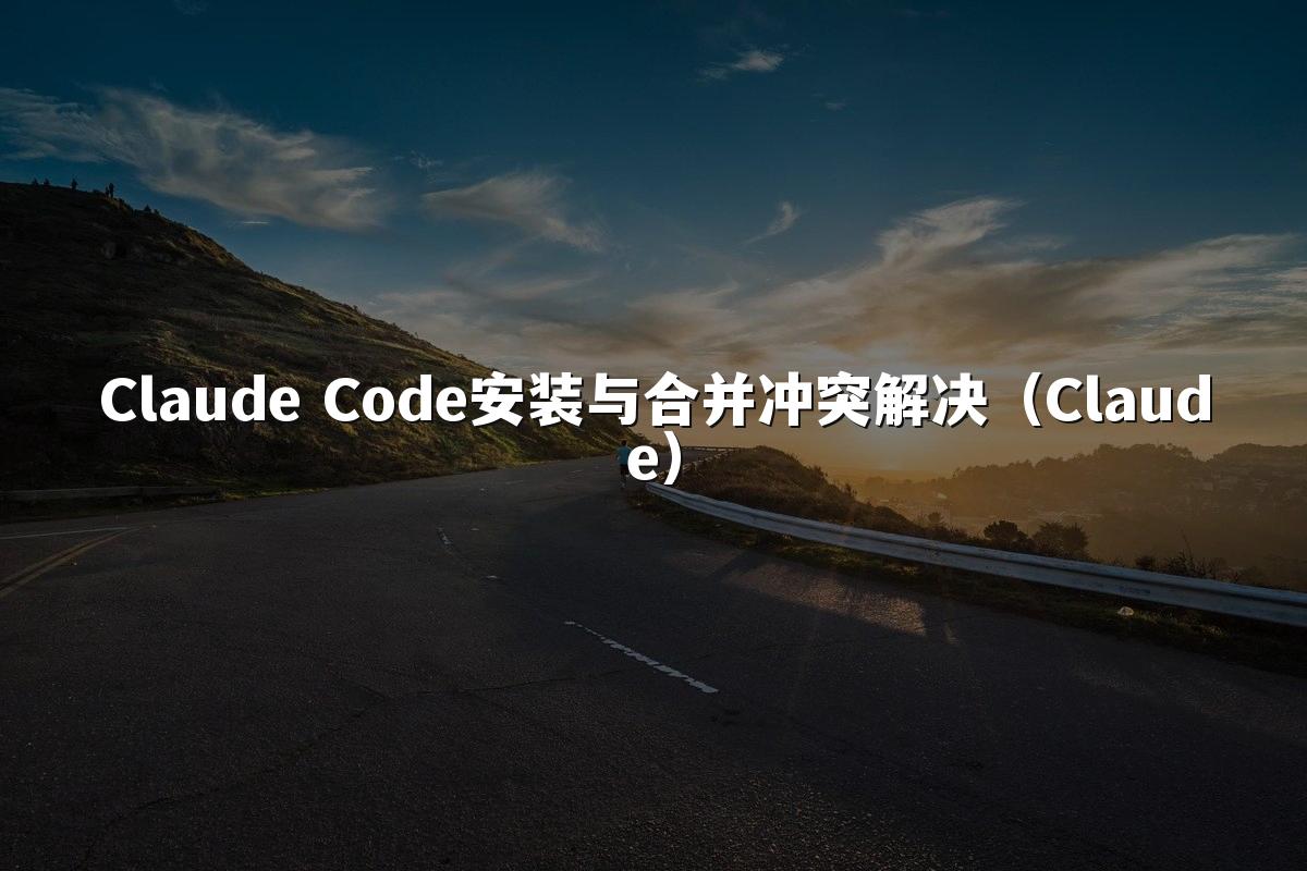 Claude Code安装与合并冲突解决（Claude）