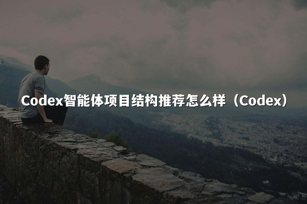 Codex智能体项目结构推荐怎么样（Codex）
