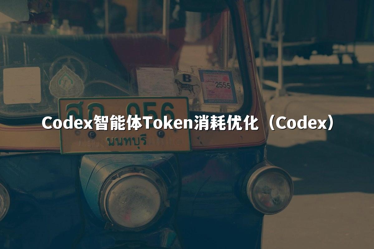 Codex智能体Token消耗优化（Codex）