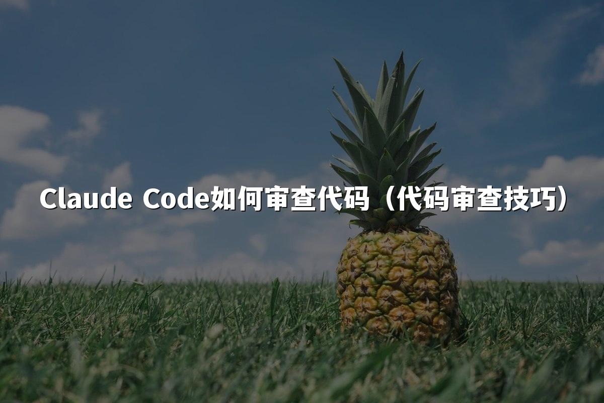 Claude Code如何审查代码(代码审查技巧)