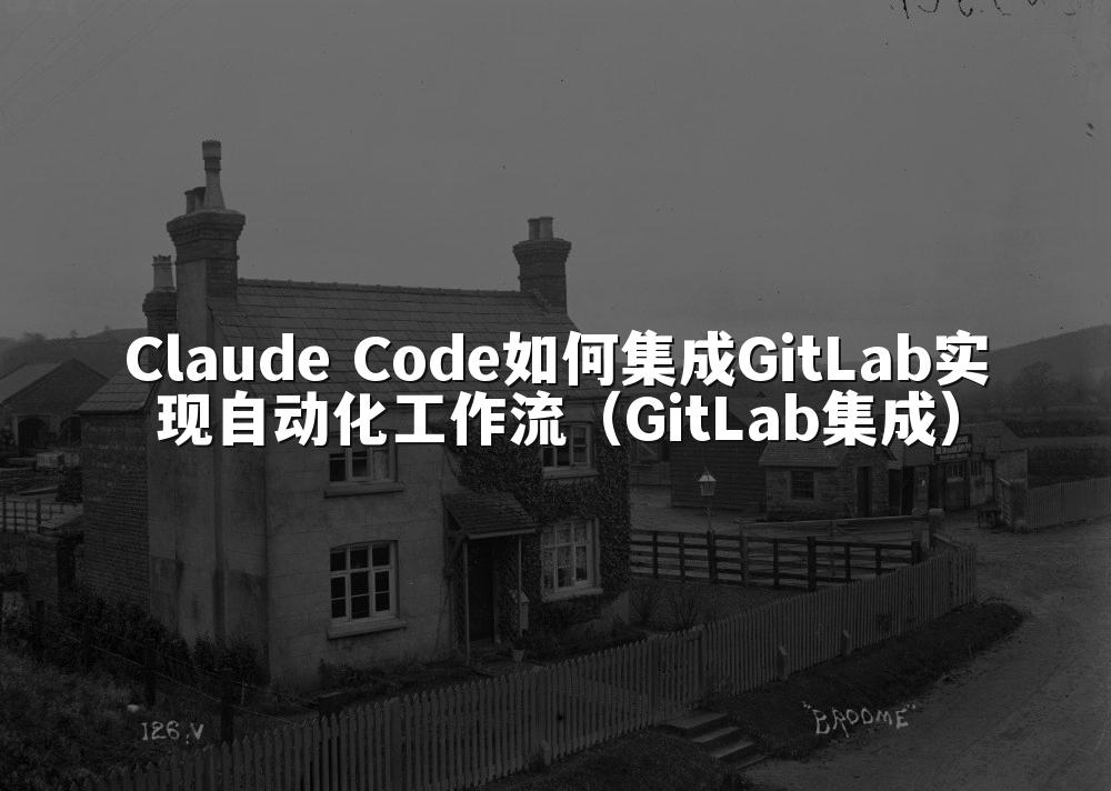 Claude Code如何集成GitLab实现自动化工作流（GitLab集成）