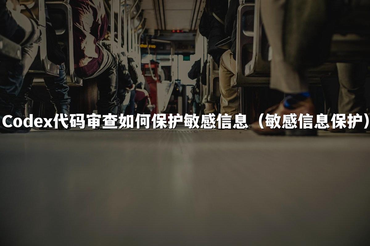 Codex代码审查如何保护敏感信息(敏感信息保护)