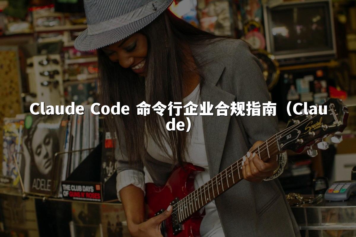 Claude Code 命令行企业合规指南（Claude）
