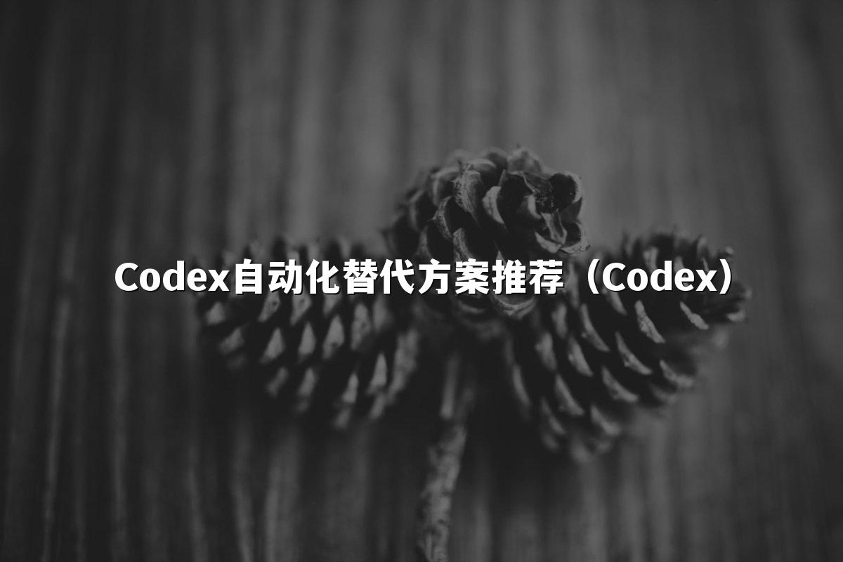 Codex自动化替代方案推荐（Codex）