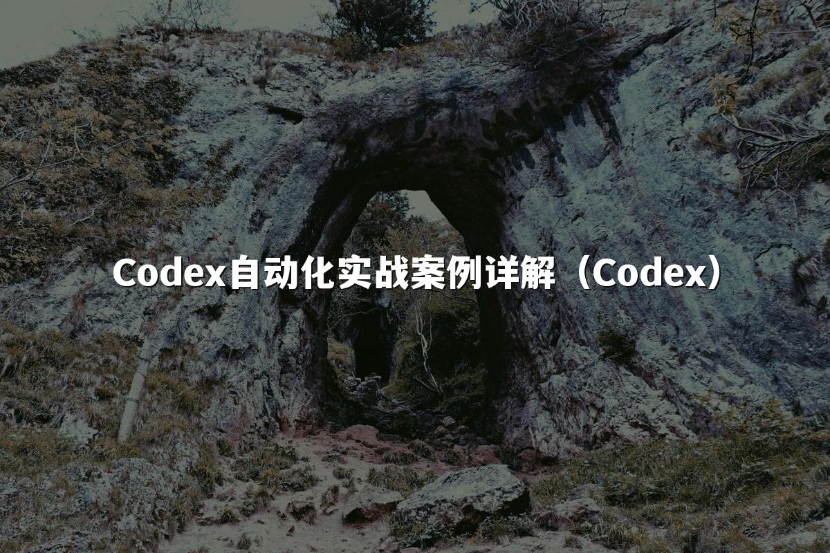 Codex自动化实战案例详解(Codex)