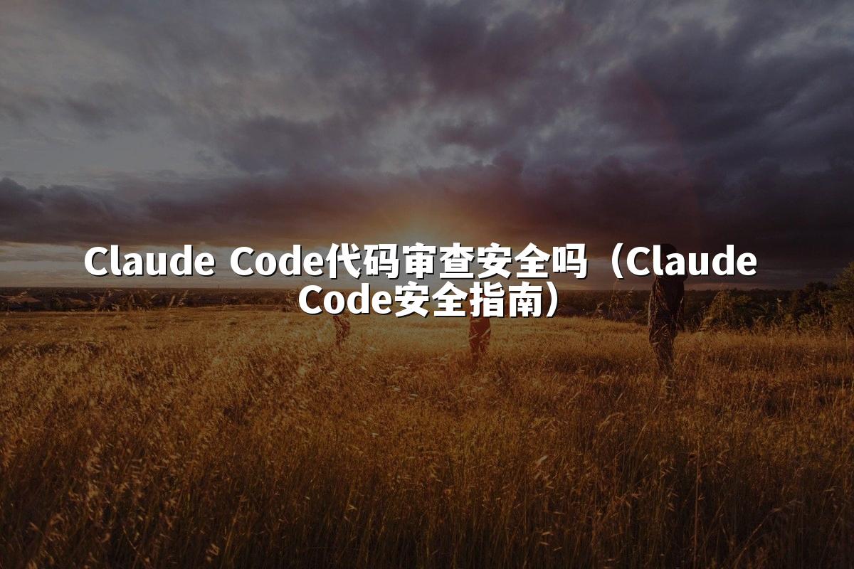 Claude Code代码审查安全吗（Claude Code安全指南）