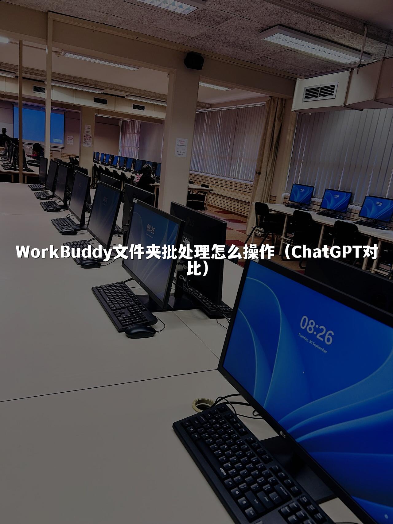 WorkBuddy文件夹批处理怎么操作(ChatGPT对比)