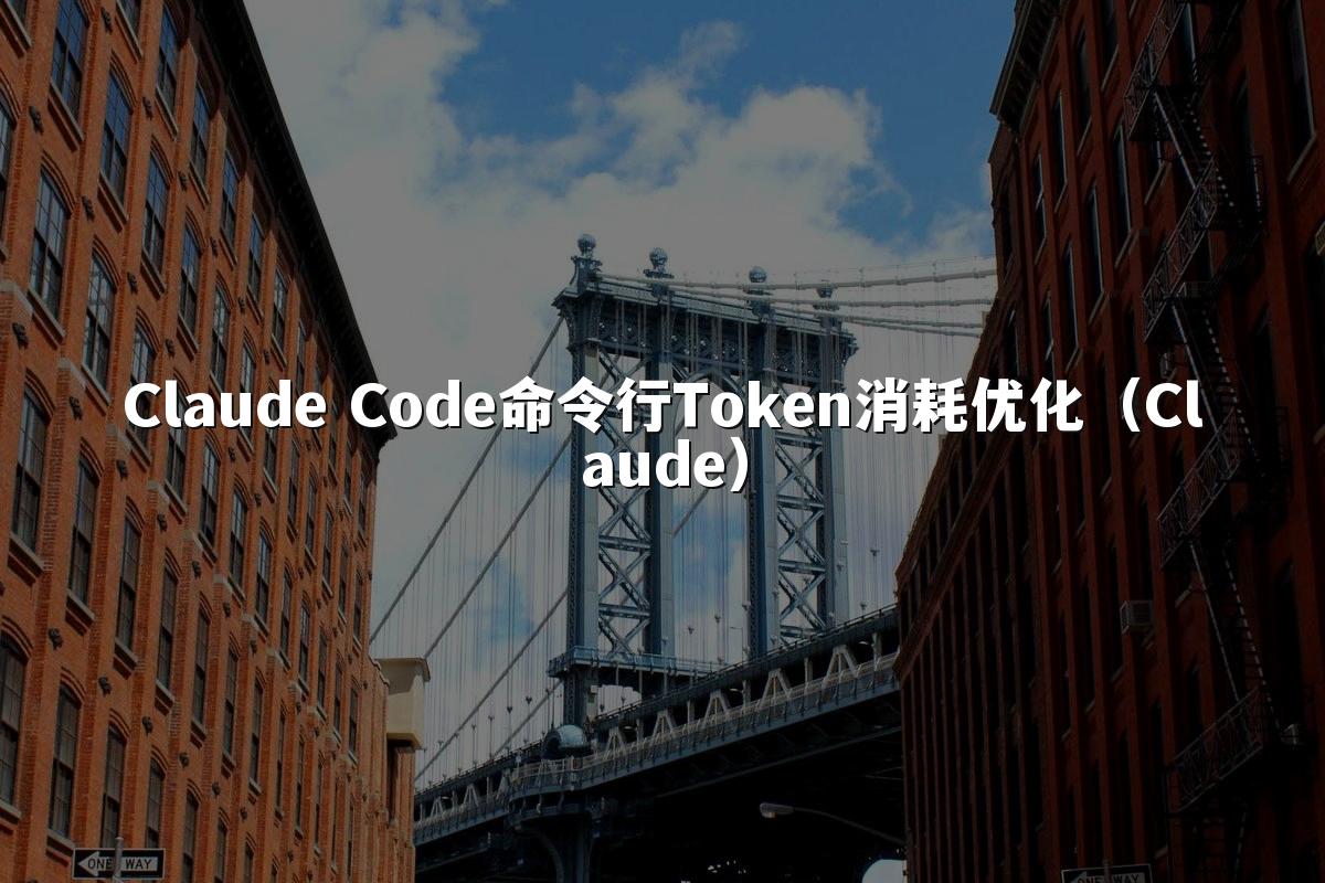 Claude Code命令行Token消耗优化(Claude)