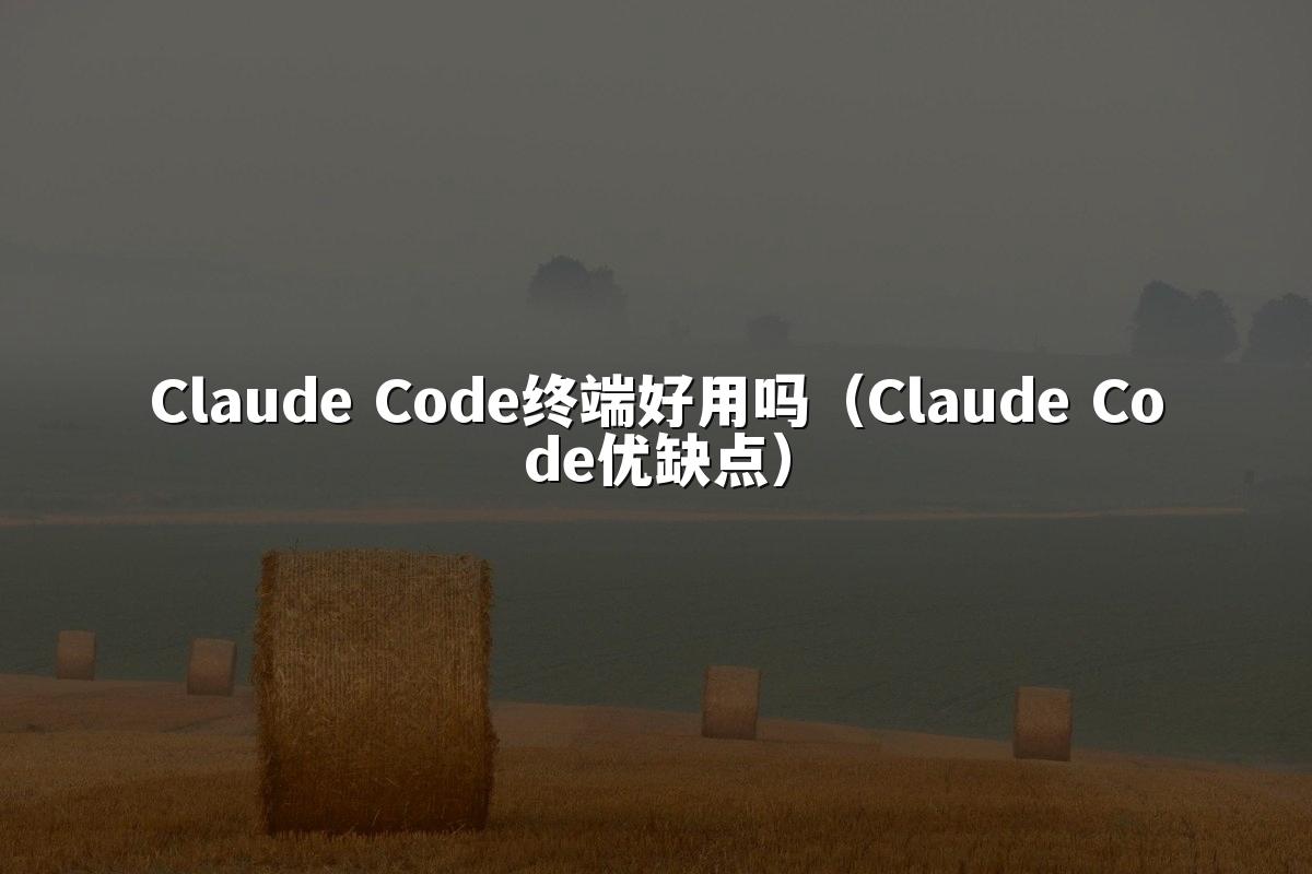 Claude Code终端好用吗(Claude Code优缺点)