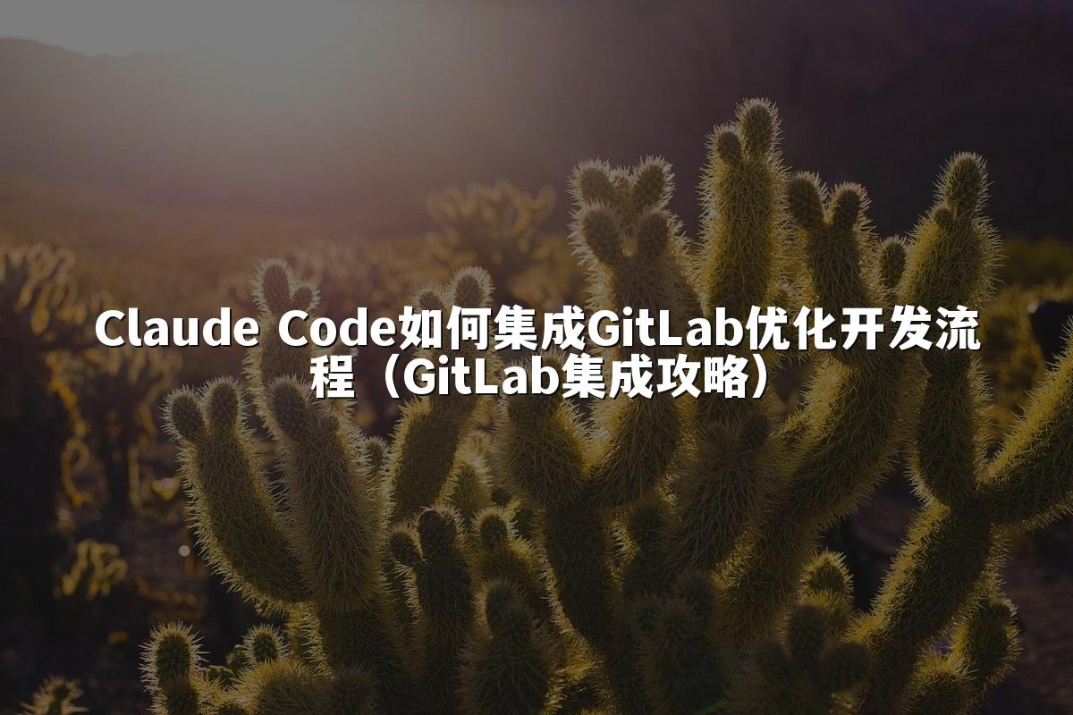 Claude Code如何集成GitLab优化开发流程（GitLab集成攻略）