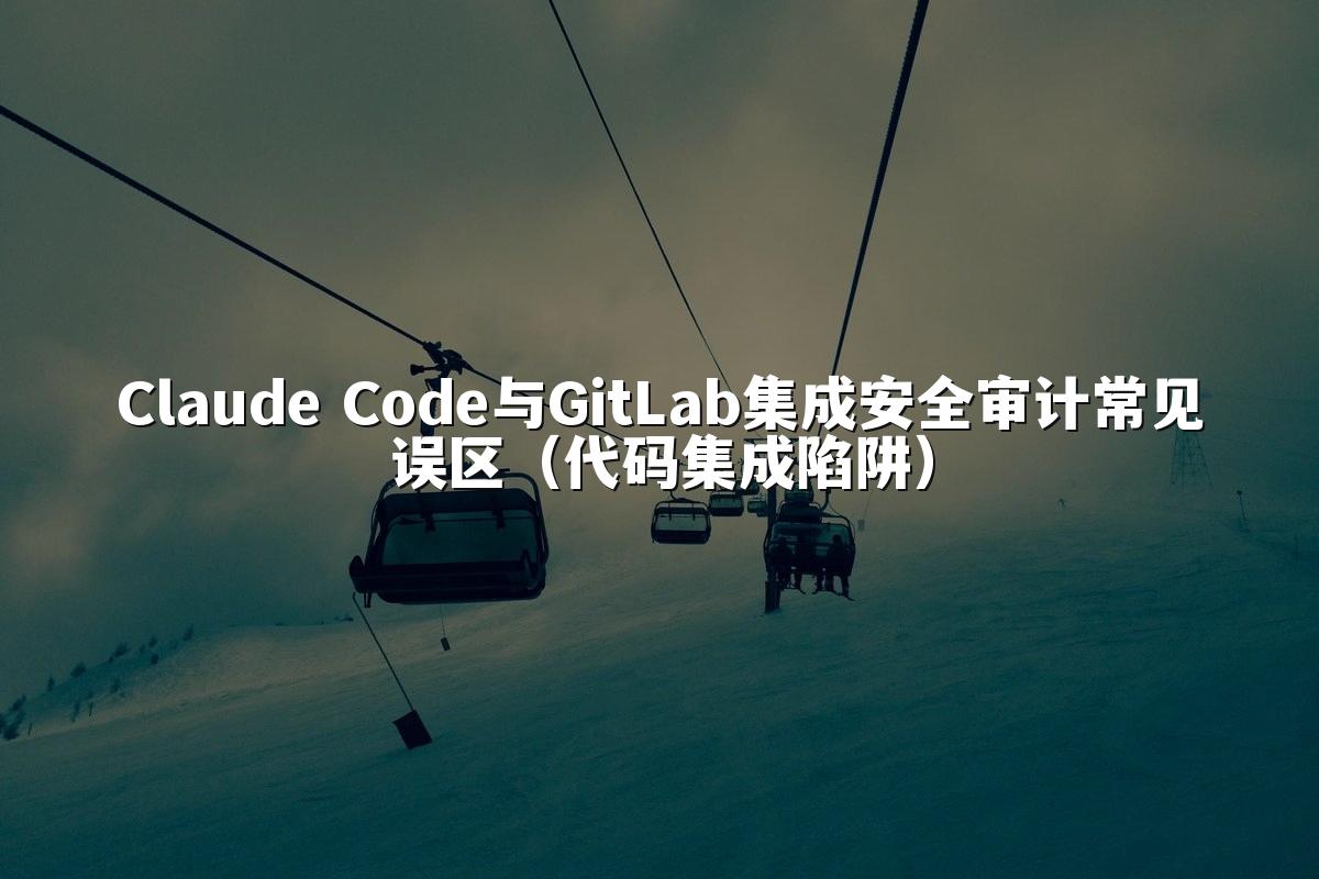 Claude Code与GitLab集成安全审计常见误区（代码集成陷阱）