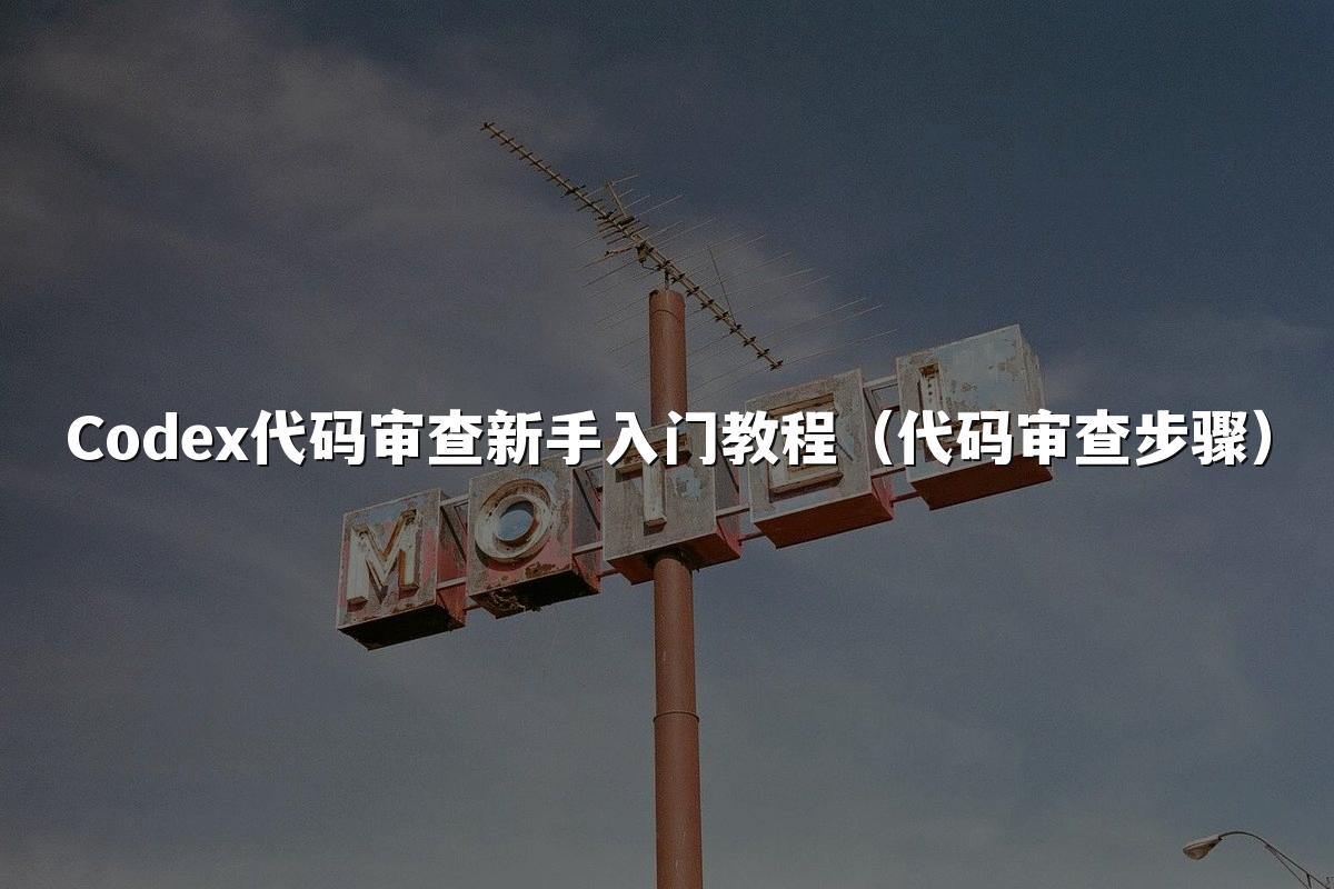Codex代码审查新手入门教程(代码审查步骤)