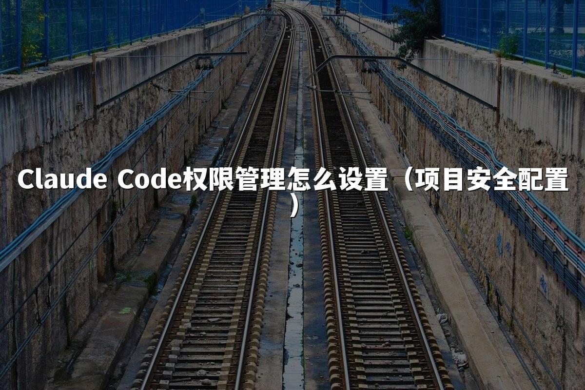Claude Code权限管理怎么设置(项目安全配置)