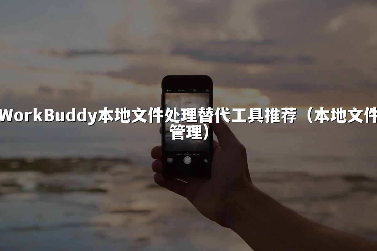 WorkBuddy本地文件处理替代工具推荐(本地文件管理)