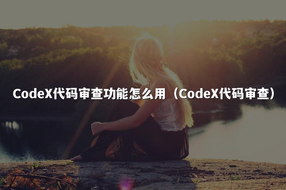 CodeX代码审查功能怎么用(CodeX代码审查)