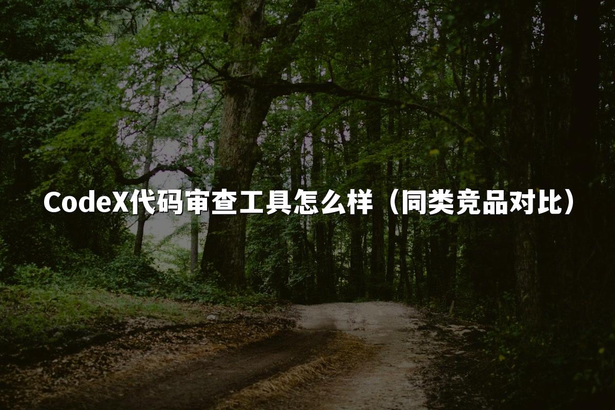 CodeX代码审查工具怎么样（同类竞品对比）