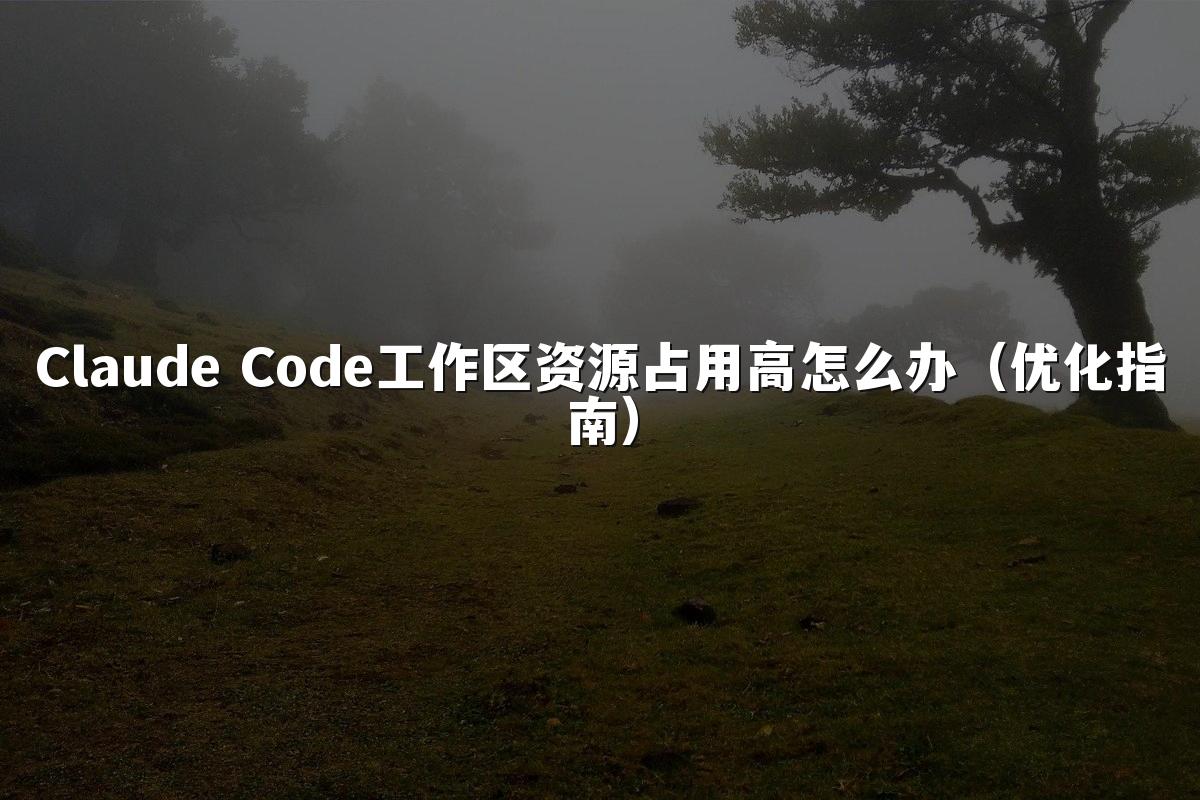 Claude Code工作区资源占用高怎么办（优化指南）