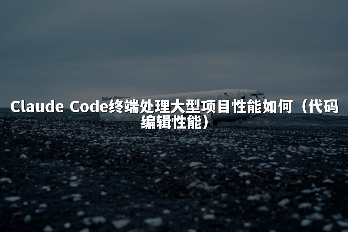 Claude Code终端处理大型项目性能如何（代码编辑性能）