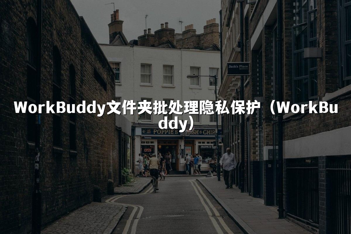 WorkBuddy文件夹批处理隐私保护(WorkBuddy)