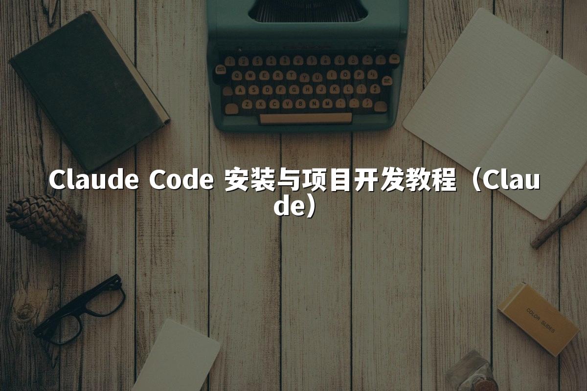 Claude Code 安装与项目开发教程（Claude）