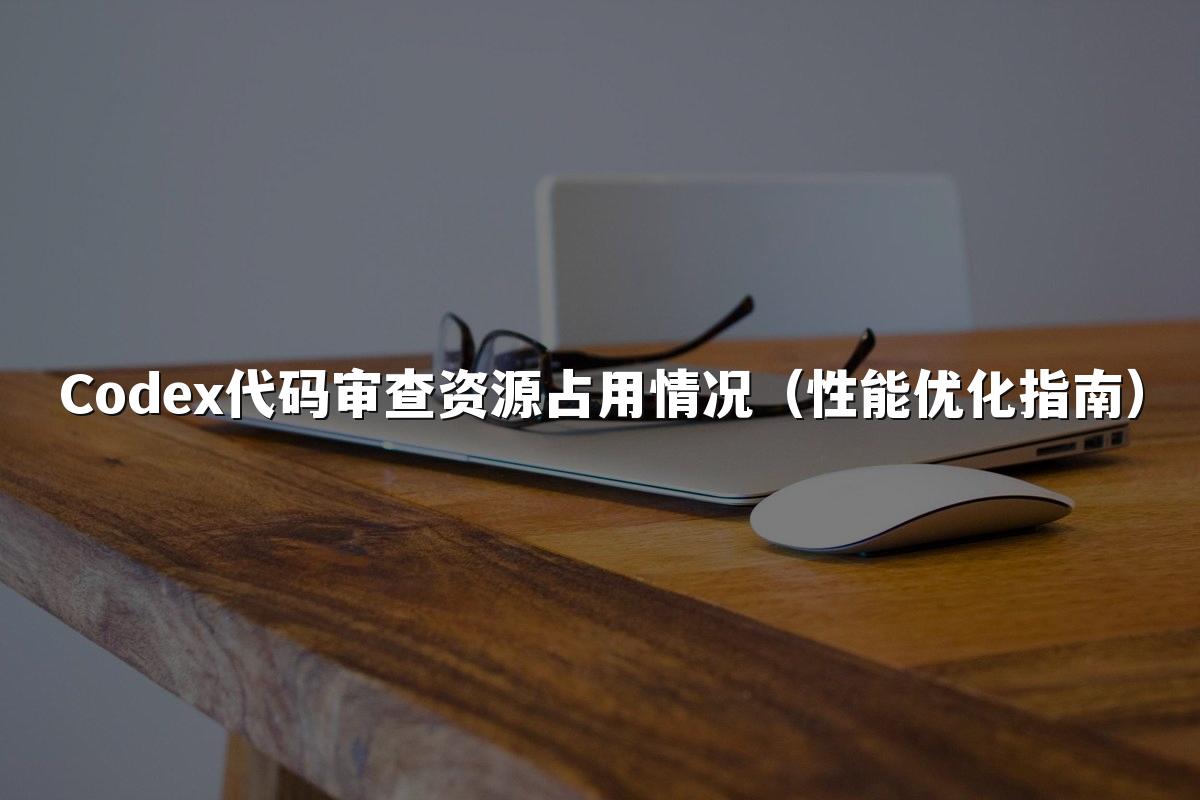 Codex代码审查资源占用情况(性能优化指南)