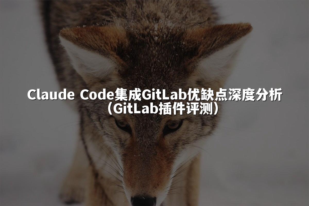 Claude Code集成GitLab优缺点深度分析（GitLab插件评测）