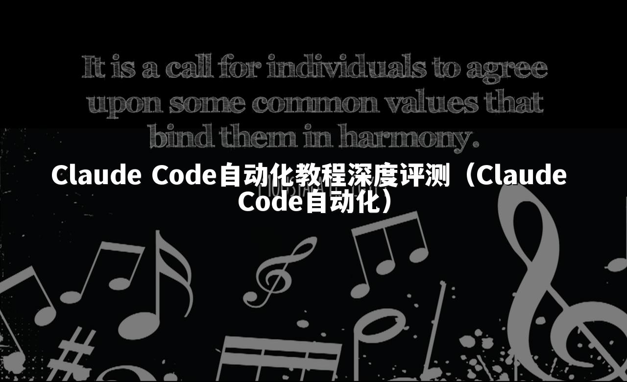 Claude Code自动化教程深度评测(Claude Code自动化)