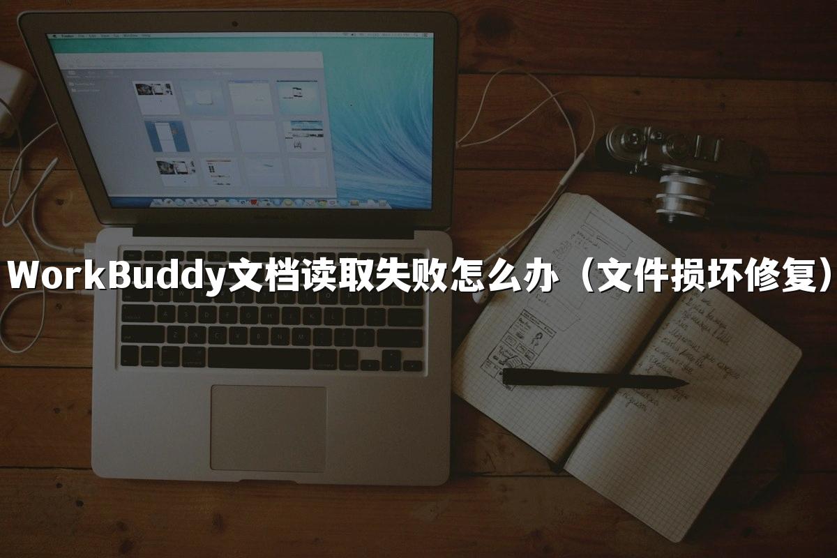 WorkBuddy文档读取失败怎么办(文件损坏修复)