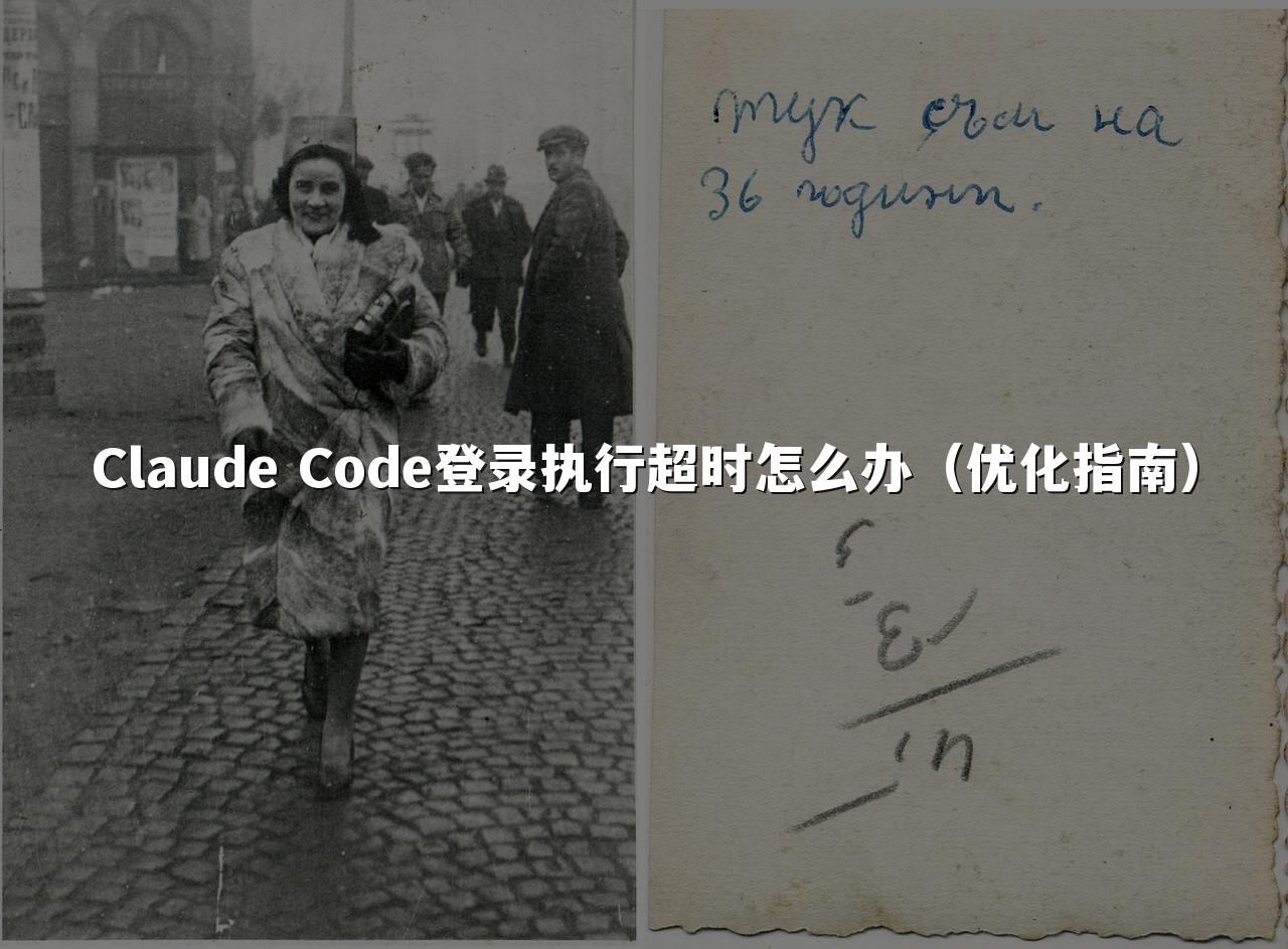 Claude Code登录执行超时怎么办(优化指南)