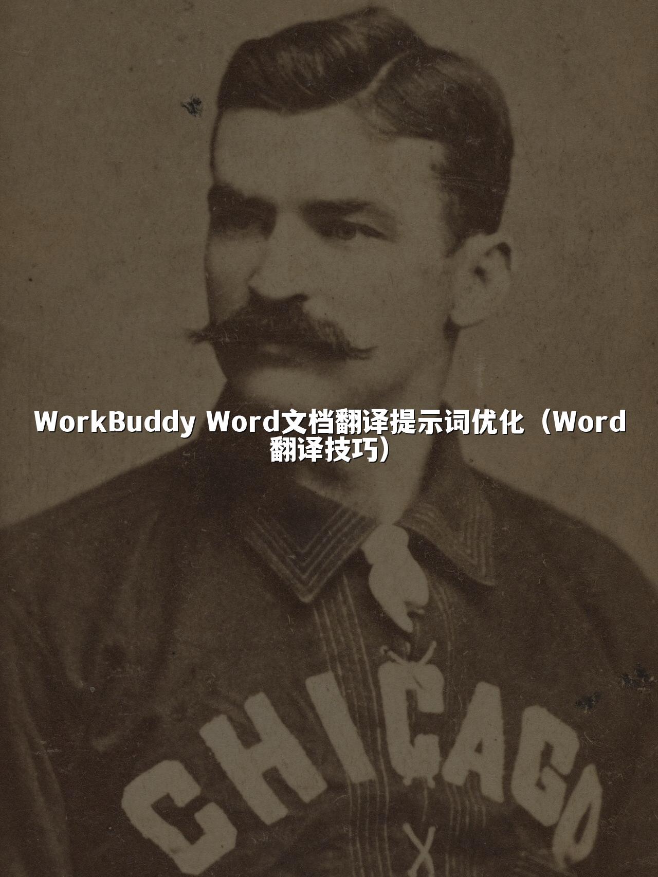WorkBuddy Word文档翻译提示词优化(Word翻译技巧)